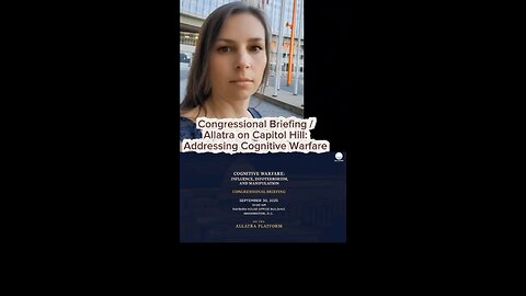 Congressional Briefing/Allatra on Capitol Hill: Addressing Cognitive Warfare #allatra #jakubjahl