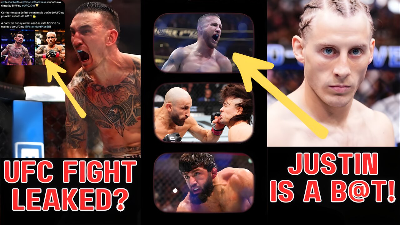 Arman Says He’ll Smash Paddy & Justin! UFC Leaks Holloway vs Oliveira? Diego Responds!