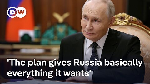 White House says the peace plan is 'good' for Ukraine and Russia | DW News