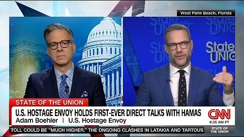 Special Envoy For Hostage Affairs: I Wanted To Jump Start Hamas Negotiations