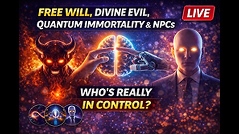 Are You Real? | Free Will, NPC Theory & Quantum Immortality LIVE