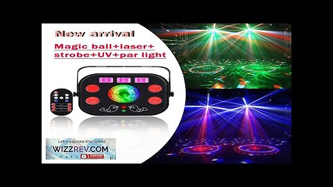 5 in 1 Christmas decoration laser Light wedding remote laser light DJ Review