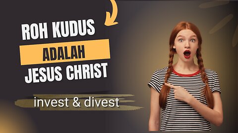 MENGAPA ROH KUDUS ADALAH JESUS CHRIST?