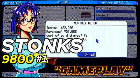 STONKS9800 📈 | #1 First Look – Learning the Basics (and Getting Lost 😅) | No Commentary