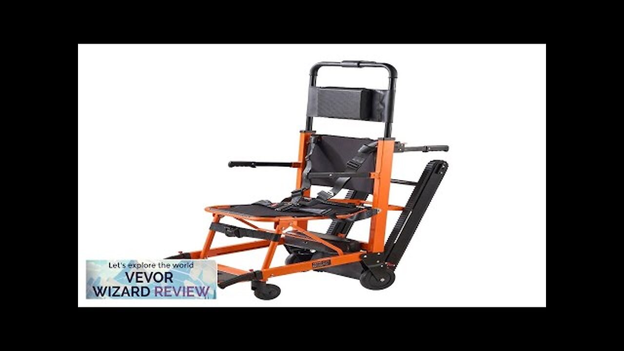 VEVOR Electric Stair Chair 450 lbs Load Capacity Foldable Emergency Stair Climbing Review