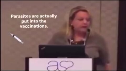 PARASITES EGGS ARE BEING SYSTEMATICALLY INJECTED INTO OUR CHILDREN DIRECTLY THROUGH VACCINES ☠️