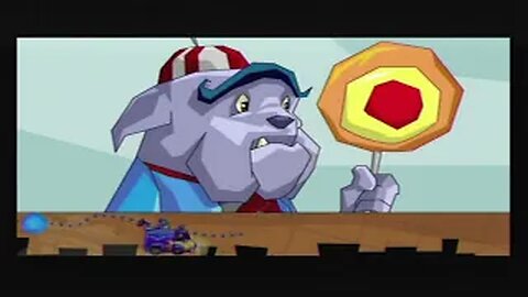Sly Cooper and the Thievius Raccoonus Bulldog in a Fire Hydrant