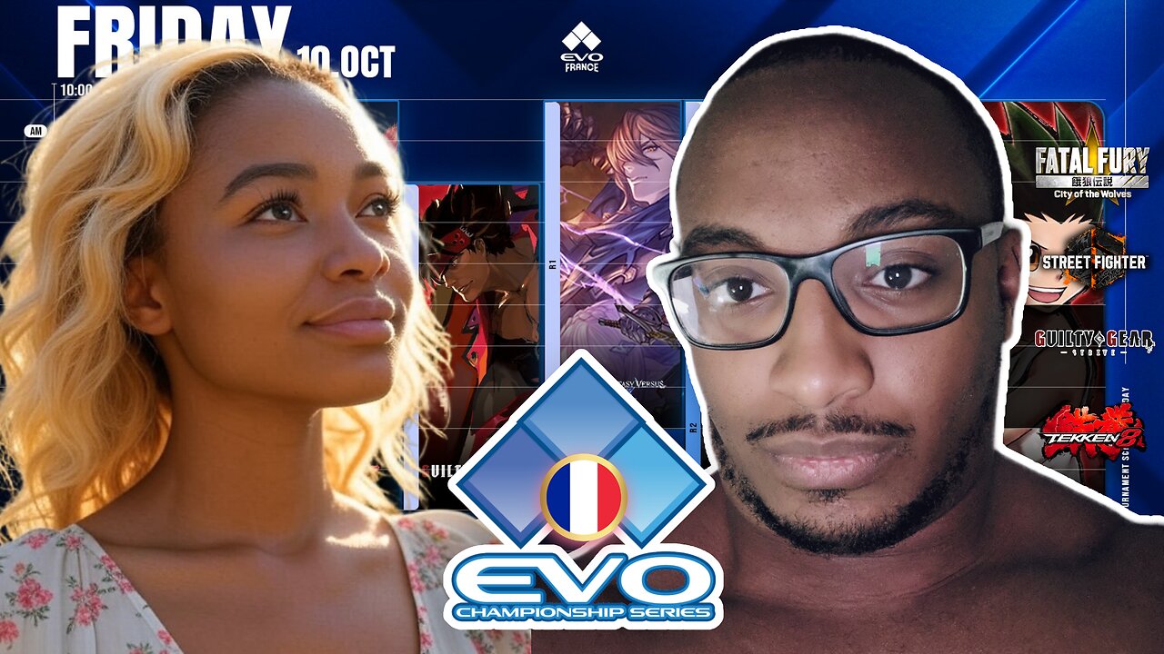 Evo France 2025 Day 1 Re-Stream - Nice, France ∥ 3,500 ENTRANTS, R1 Pools