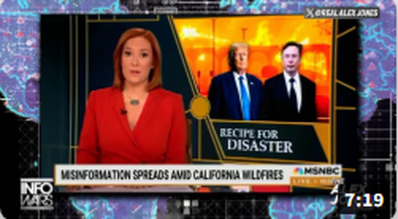 Jen Psaki Attacks Trump, Elon Musk, & Alex Jones For Exposing The Democratic Party's Sabotage