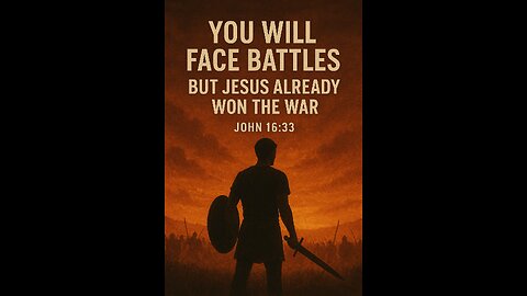 “You WILL Face Battles — But Jesus Already Won the War”