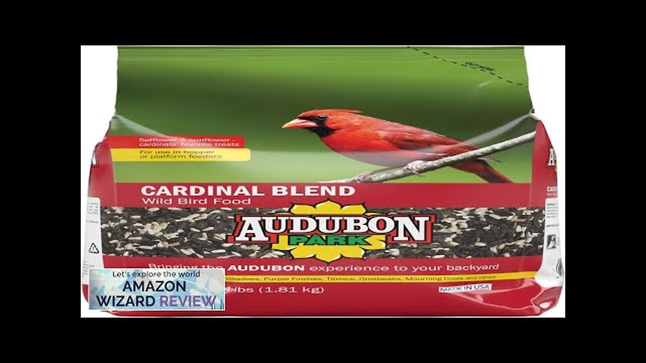 Audubon Park Cardinal Blend Wild Bird Food Cardinal Bird Seed for Outside Review