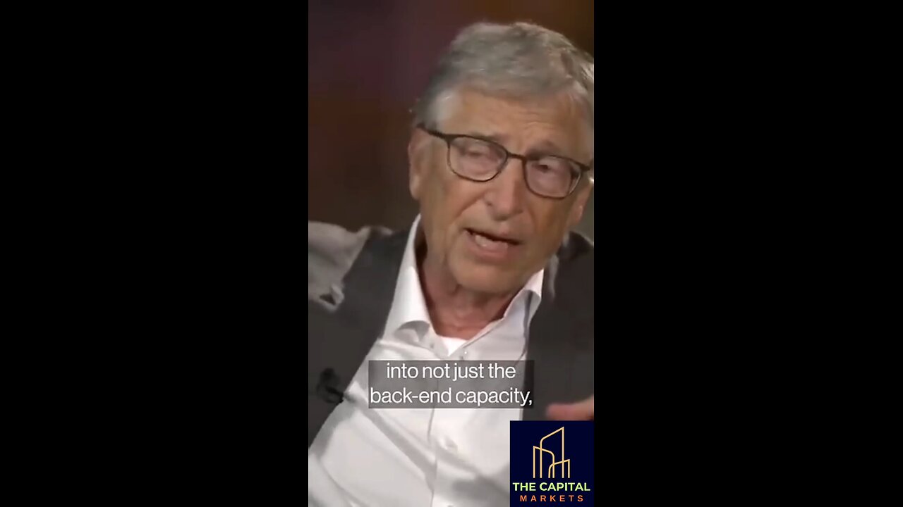 BILL GATES, AI IS NOT A BUBBLE