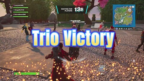 First Trio Victory Of Chapter 6 Season 2