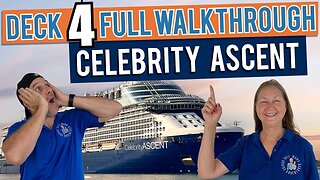 Celebrity Ascent Public Deck 4 | Tall Man's Cruise Adventures