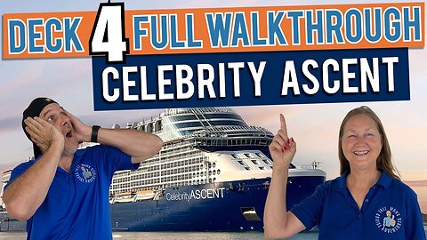 Celebrity Ascent Public Deck 4 | Tall Man's Cruise Adventures