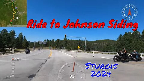 Motorcycle Ride to Johnson Siding (Norris Peak Road) / Sturgis Motorcycle Rally