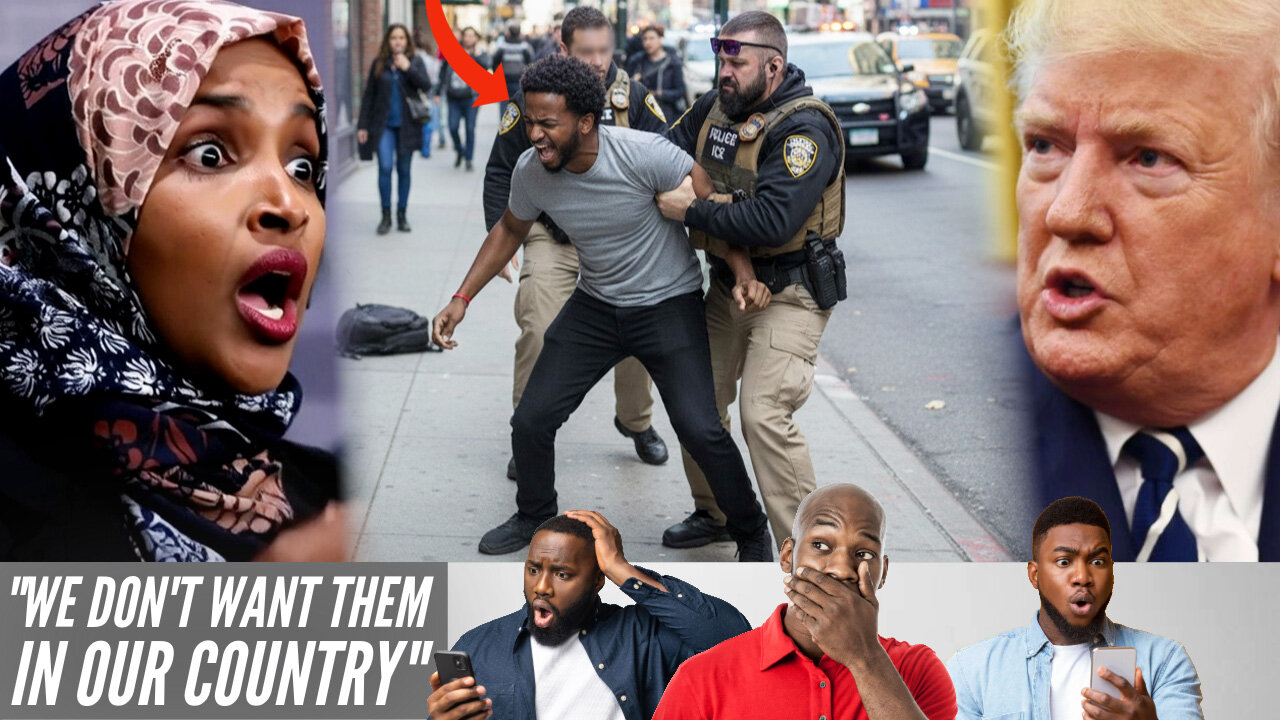 "WE DON'T WANT THEM HERE!" TRUMP GOES OFF On Ilhan Omar & ICE Deporting Somalis
