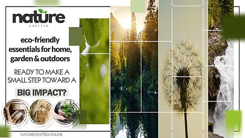 Nature Crafted | Eco-Friendly Essentials for Home, Garden & Outdoors