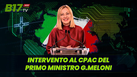 L'intervento della Meloni al CPAC 2025