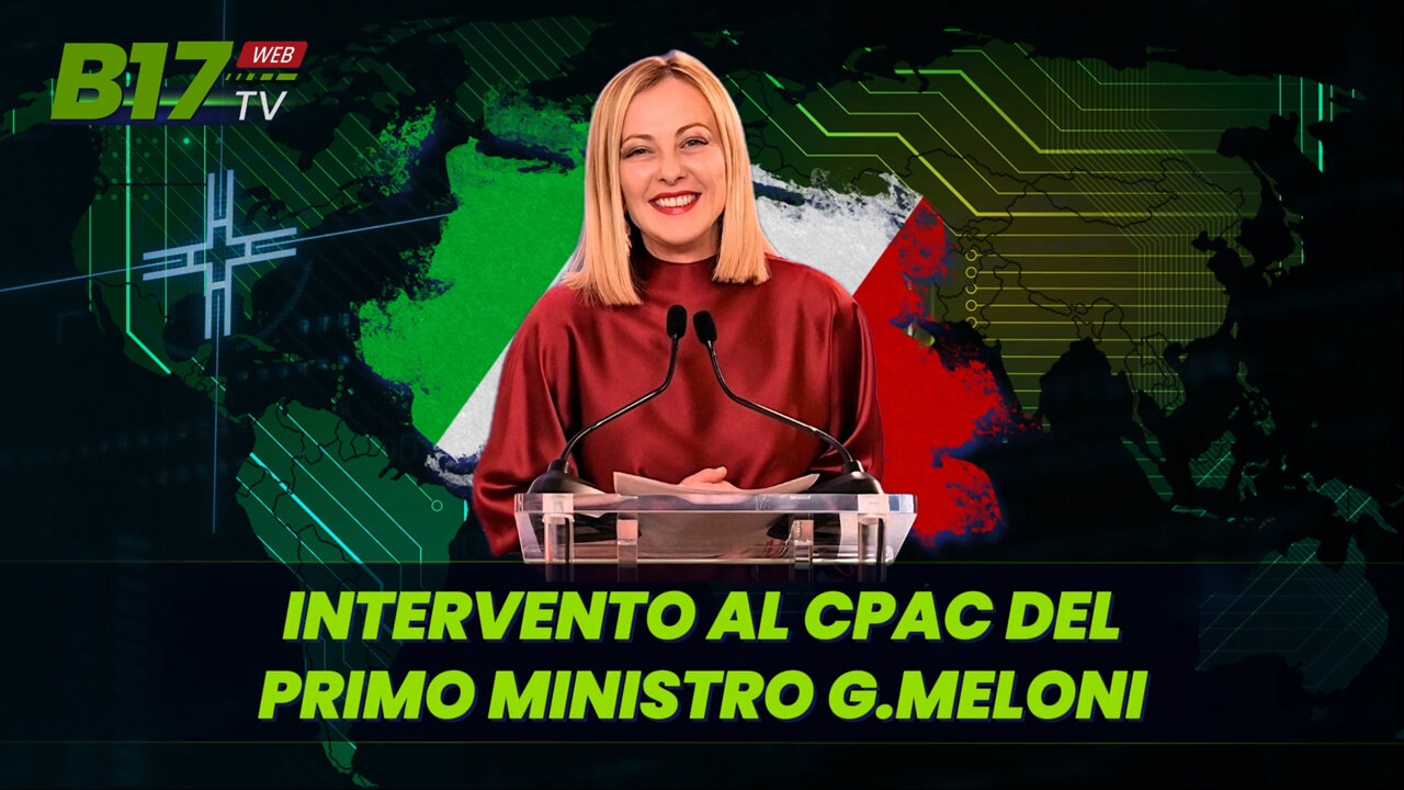 L'intervento della Meloni al CPAC 2025