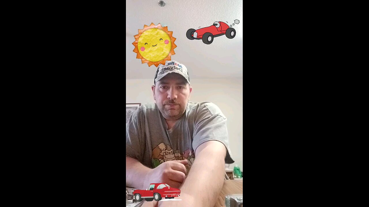 Just checking out some cars at my table