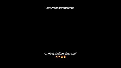 Footwork Is Movement Control Rhythm & Power 💥🥊