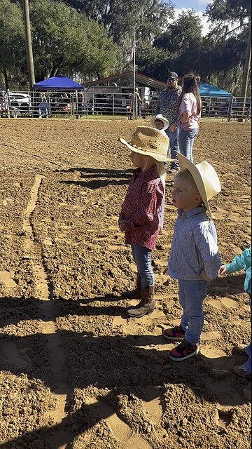 Kids do their first rodeo!