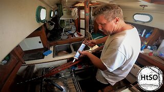 Completing Furlex installation; prepping for new stove | Ep. 307