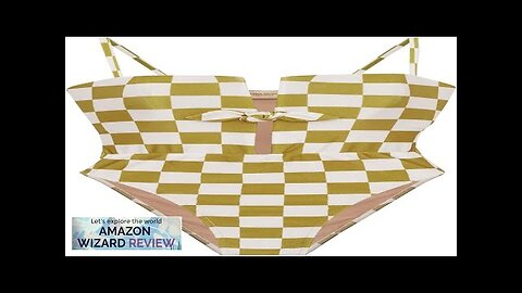 ADRIANA DEGREAS Carre Vintage Swimsuit With KnotIconic and irreverent AD swimwear pieces Review