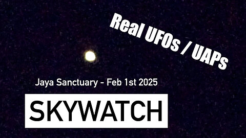 Real! UFO / UAP E T Contact Feb 1st 2025 (4K)