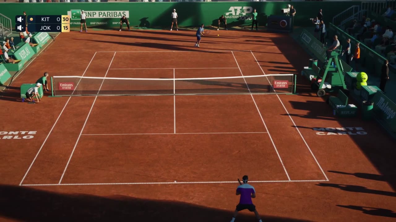 Tennis Elbow 4 Gameplay Federer vs Nadal