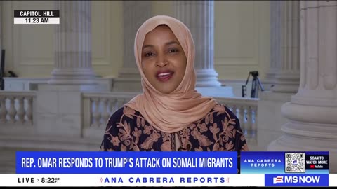 Ilhan Omar Loses It After Trump Calls Her Garbage
