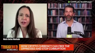 Donald Trump Jr. & Maria Corina Machado: My Father Revokes Biden-Maduro Oil License! - 2/26/25