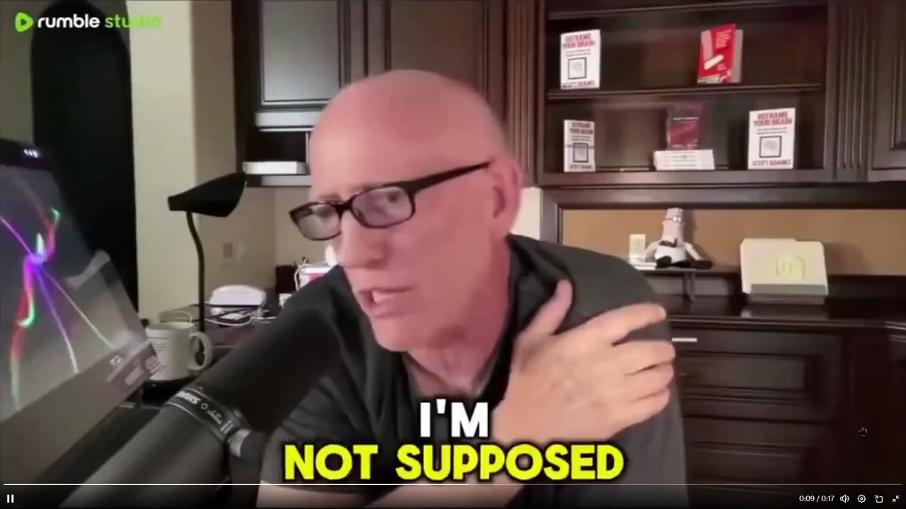 When you are dying you do not give a fluck what anyone says. Scott Adams says