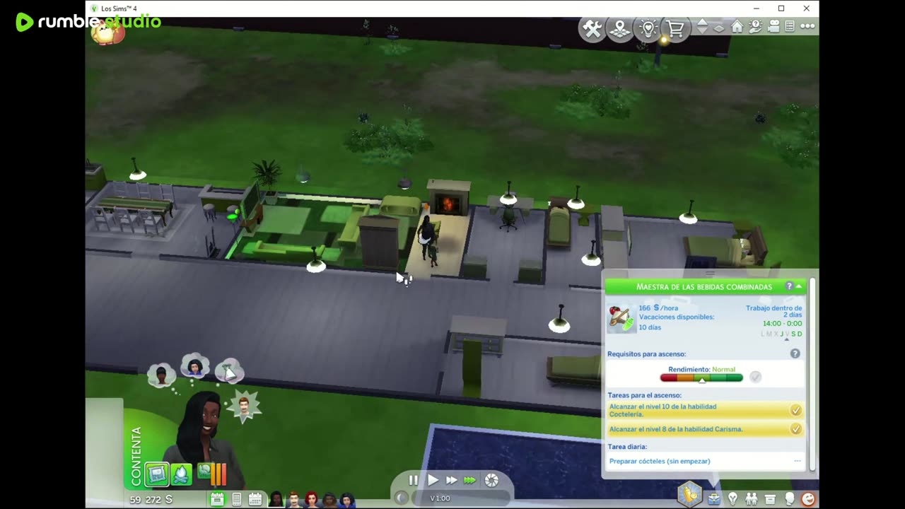 Sims 4 reto florear sim