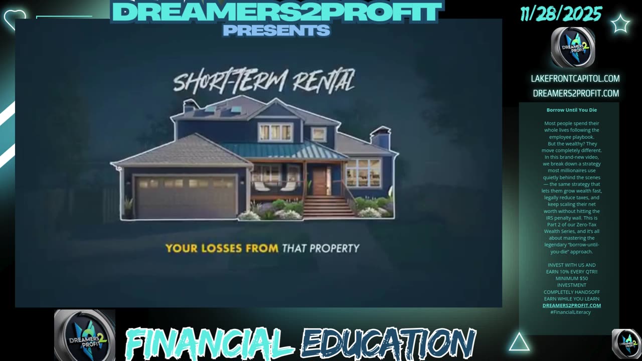 BORROW UNTIL YOU DIE — The Millionaire Tax Strategy They Never Teach You