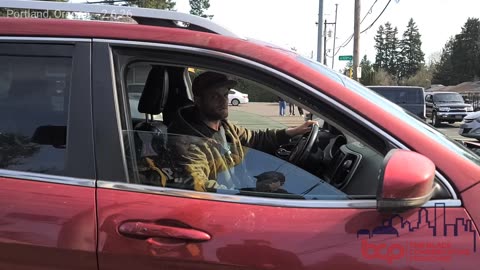 Safety Patrol Blocks Traffic During David Douglas High School Walkout In Portland, Oregon