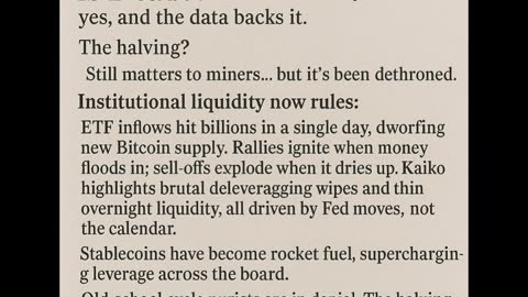Bitcoin’s 4-Year Cycle Might Be Over?