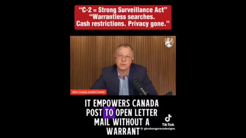 Canada To Become A Police State By Christmas If These Bills Pass! BILL (C-2) (C-8) (C-9)