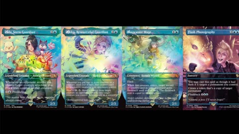 Final Fantasy holiday stuff and Lorwyn leaks