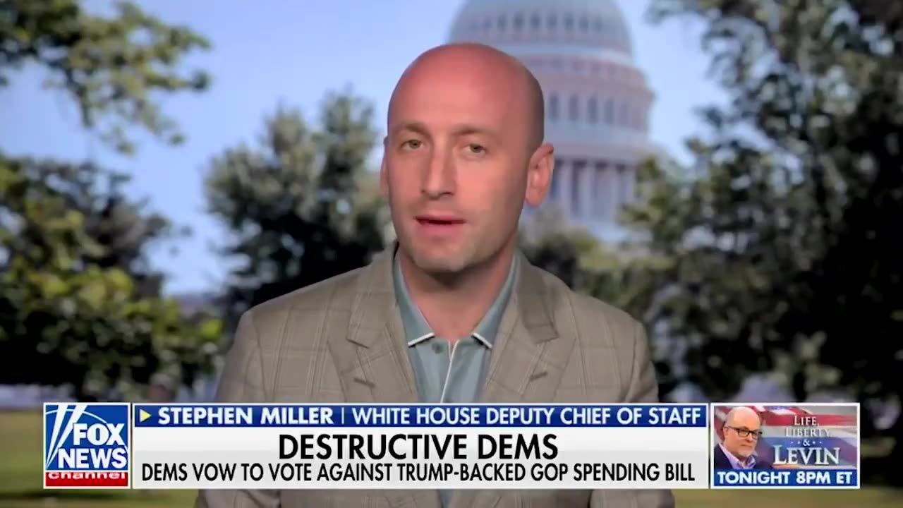 Stephen Miller Explains Why the CR Is Going to Pass