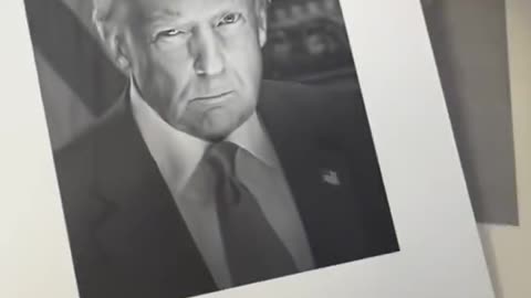 The OFFICIAL Portraits of Donald Trump and JD Vance REVEALED