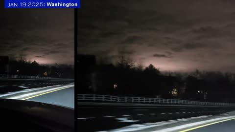 Des lumières explosent dans le ciel de Washington D.C. ! Un vaisseau spatial au Mexique