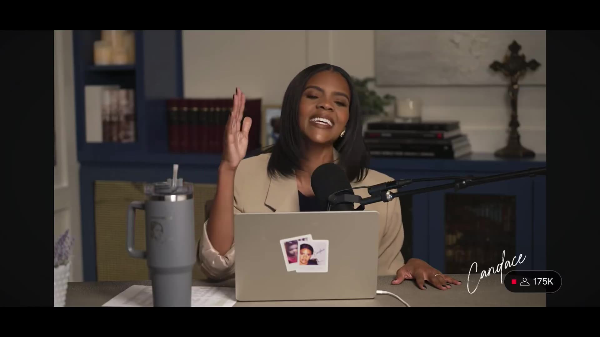 Candace Owens threw down the gauntlet on TPUSA today.