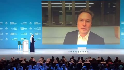 Elon Musk speaks out against a World Government at the "WORLD GOVERNMENT SUMMIT