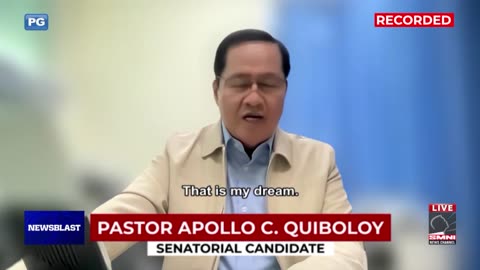 Pastor Apollo C. Quiboloy for Senator Movement, umarangkada sa Italy