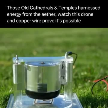 Holy Crap - man does series of quick experiments to demonstrate The Aether working in real life.