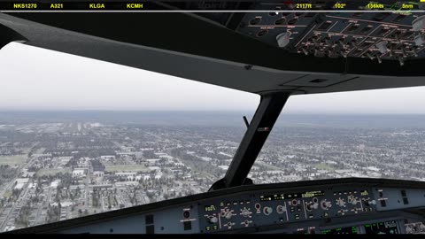 Landing in Columbus (KCMH)