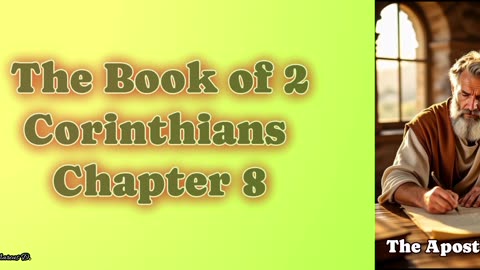 The Book of 2 Corinthians Chapter 8