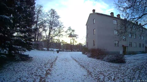 Ånäsparken-Trumpetaregatan. Örebro 20 Nov. 2025